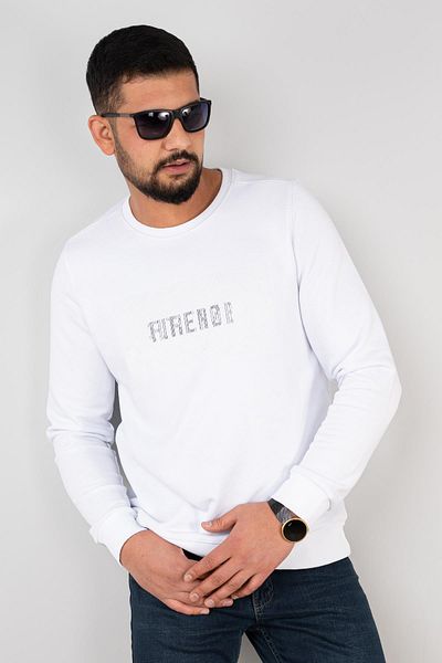 AKÇAYLAR Men's Crew Neck Sweatshirt