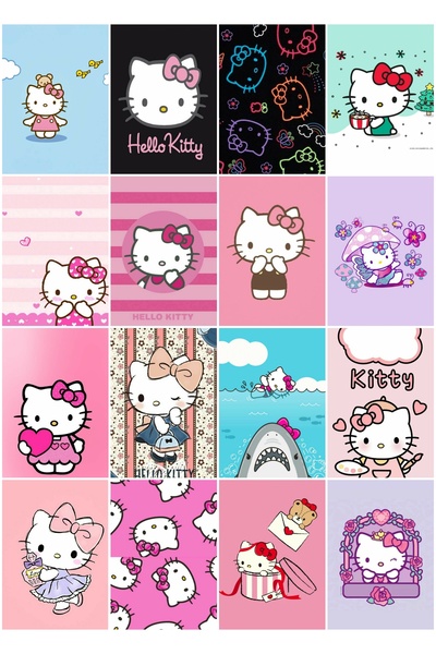 owl bag Hello Kitty 2 NO višestruki set od 16 nalepnica