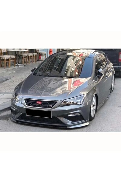 HYM TUNİNG Seat Leon Mk 3,5 Fr 2017 - 2020 Uyumlu  Ön Ek Abs Plastik Boyasız