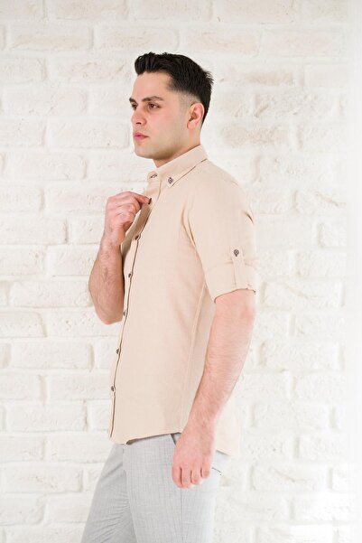 ADVANTE Сlimfit чоловіча сорочка з коміром на ґудзиках