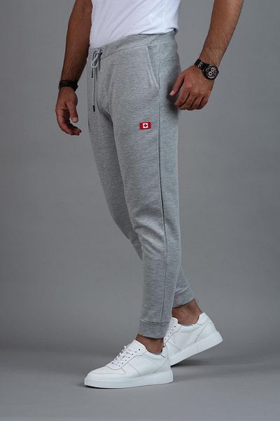 Paul Martin Canadian Ανδρικό αθλητικό παντελόνι Paul Martin Seasonal Slimfit με ελαστική μέση