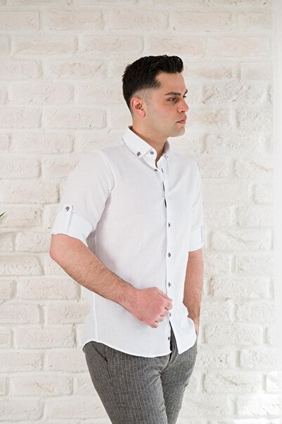 ADVANTE Сlimfit чоловіча сорочка з коміром на ґудзиках