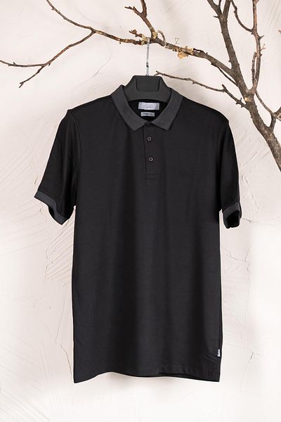 AKÇAYLAR Ανδρικό μπλουζάκι Polo Large Size Supreme Combed Cobton
