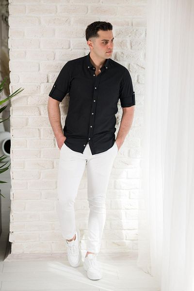 ADVANTE Ανδρικό πουκάμισο με κουμπιά με υφή Slimfit