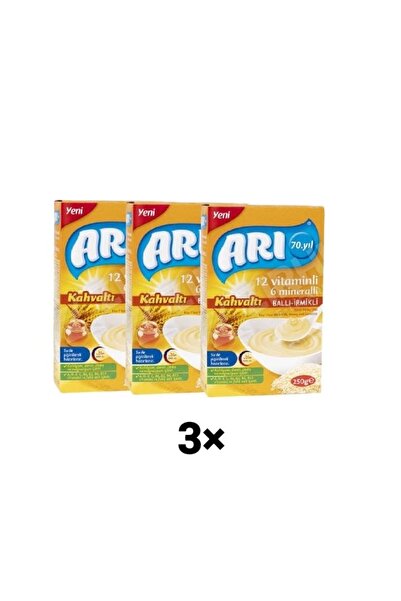 ARI Arı Mama Ek Besin Ballı İrmikli 3 Adet 250 gr