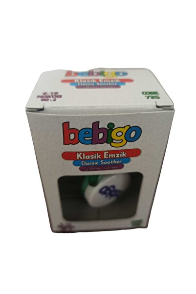 BEBİGO Bebigo Klasik Emzik No:2 (6 ADET)
