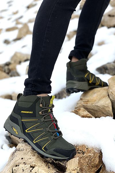 BIG KING Χακί Μπότες Trekking εξωτερικού χώρου