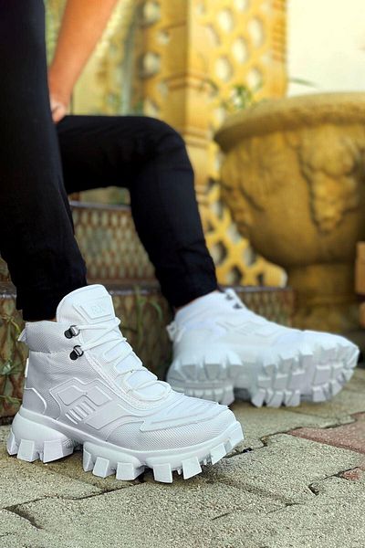 BIG KING Λευκή σόλα Dozer Αδιάβροχα Unisex καθημερινά αθλητικά μποτάκια