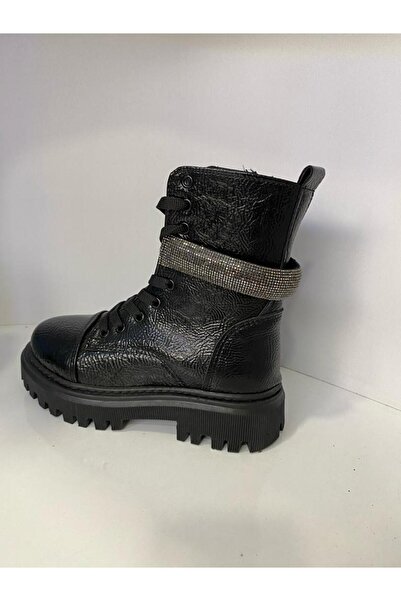 TAŞKINÖZ AYAKKABI kız çocuk botu simli