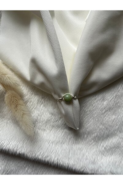 PelvedDesign خاتم سلك مصنوع يدويًا من حجر الكريسوبراسي الطبيعي قابل للتعديل