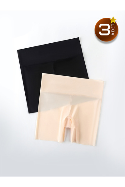 Eces Design Eces Desing İz Bırakmayan Buz İpek Şort 3 parça 1064