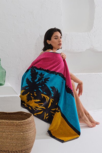 Homelover %100 Pamuk Plaj Deniz Havlusu Beach 75x150