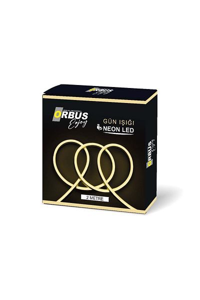 ORBUS شريط LED نيون ضوء النهار 3000K - 2 متر مع USB