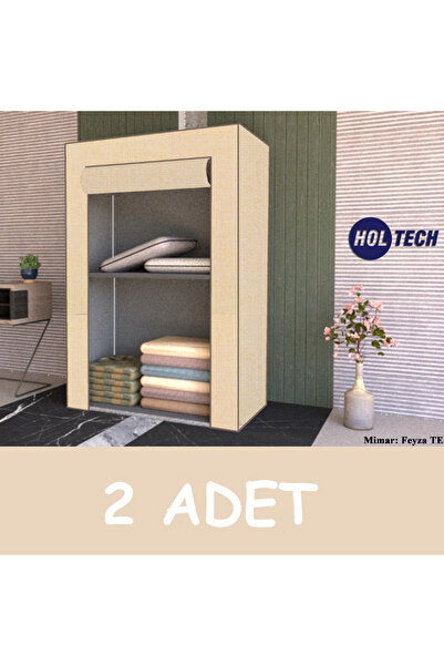 HOLTECH Bez Dolap Yorgan Hurcu Çelik Profilli ( 2 ADET )