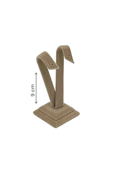 Zeyn Dekor Σταντ για σκουλαρίκια Palmiye σε μπεζ χρώμα 9 εκ.