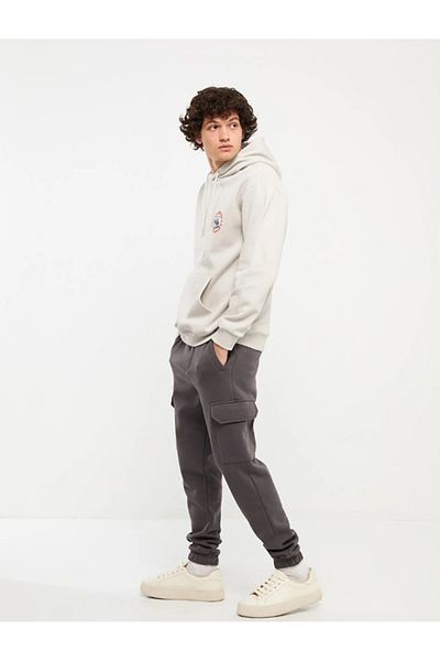 LC Waikiki Ανδρικό Slim Fit Cargo Sweatpants - LCW Casual