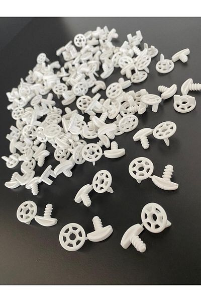 ÇİM PLASTİK CURTAIN COVER LOCK STOPPER 1000PCS