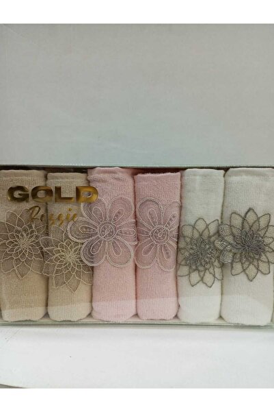 HİKMET GÜNLÜK HEDİYELİK ÇEYİZLİK 6 LI MUTFAK HAVLUSU