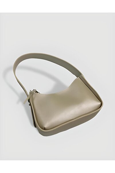 YMZBAG Geantă clutch damă Bright Cream Baguette