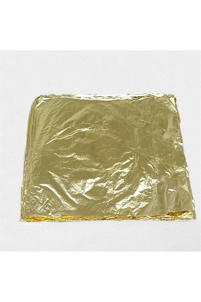 Hobizubi Leaf Foil Paper Color Gold 5 Pieces