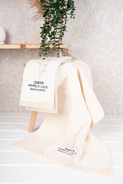 Baveno 100% бавовна, подвійний, 40x66 см, з вишитим візерунком, рушник для рук і обличчя/набір рушників