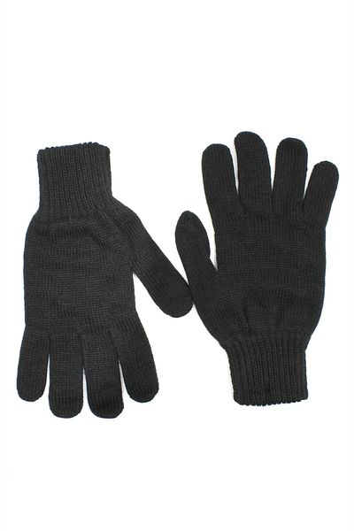 cappello Ceppello Black Knitwear Men's Lux Super Gloves Capelksr01