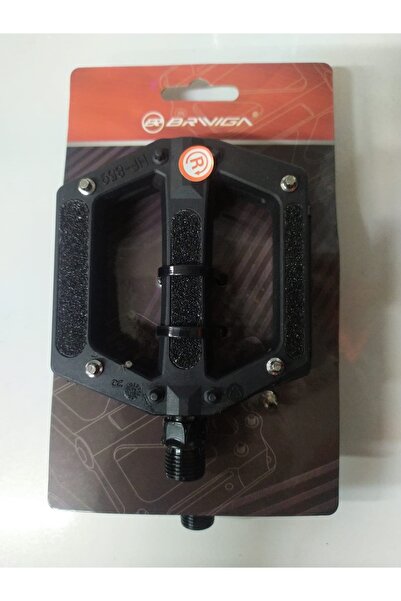 Briviga BRİVİGA PEDAL PLATFORM COMFORT KAYDIRMAZ YÜZEY SİYAH 108x91mm 316g/pr