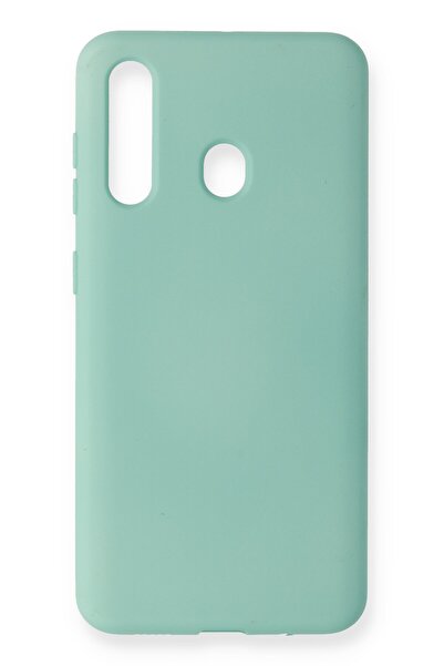 NewFace حافظة سامسونج جالاكسي M40 من الداخل نانو سيليكون مخملي - تركواز 300099