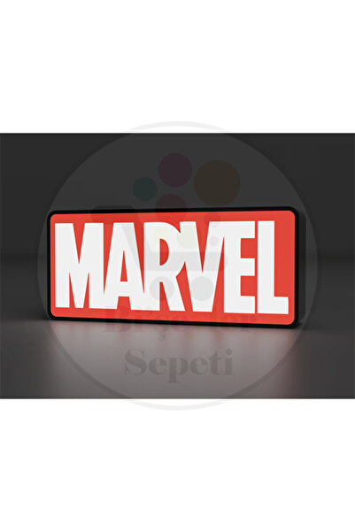 Bi'şeyler Sepeti Marvel Led Işıklı Dekoratif Lightbox
