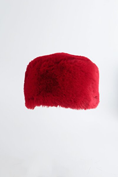 Kapin Kırmızı Peluş  Şapka