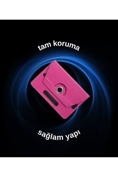 piblue TCL TAB 10L Gen2 Uyumlu Kılıf Universal Standlı