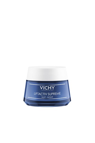 Vichy En derin kırışıklar, sıkılık kaybı ve cilt dokusu yaşlanmasına karşı gece kremi / Liftactiv Supreme