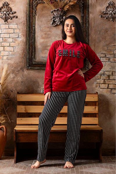 CALİA Women's Velvet Pajama Set NEW SEASON