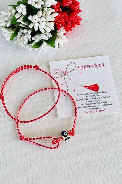 Concept HuBuTU GIFT 2-Piece LUXURY MARTENICKA WISH, LUCK, LOVE, COUPLE BRACELET SET
