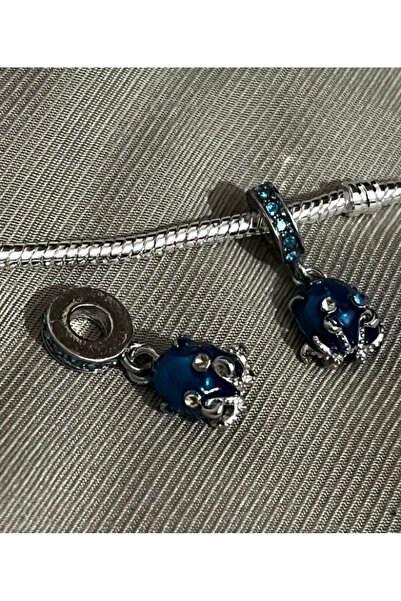 asaf Ahtapot charm | gümüş kaplama