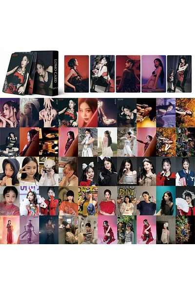 Kpop Dünyasi SOOJIN '' Agassy'' Double-Way Printed Lomo Card Set