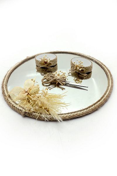 Lora Davet Δίσκος δαχτυλιδιού αρραβώνων Promise (1 Τεμάχιο) Natural 54003