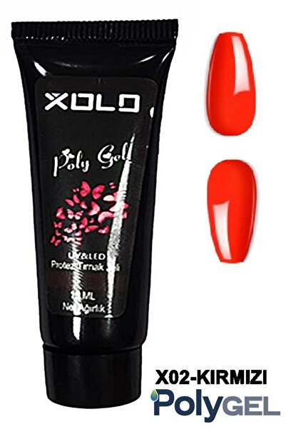 xolo Polygel Protez Tırnak Oje Kalıcı Akrilik Trend Renkler Serisi Jel Polije...