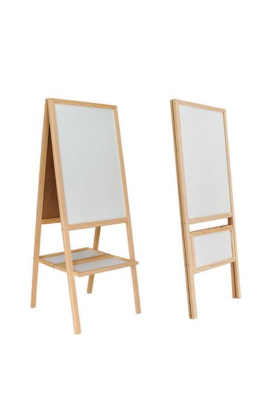 de mavera writing board black and white double sides45X105