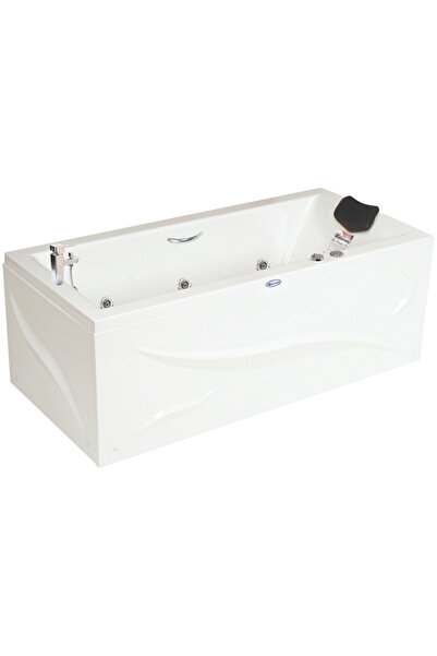 Waterway Vırgınıa Jakuzi 150x70 H:55 Bonus Hidromasaj Sistemli Küvet Gövde Metal Ayak Ön Panel