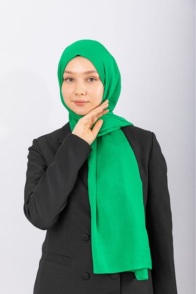 hijabchi Φυσικό Σάλι Κρεπ - Benetton
