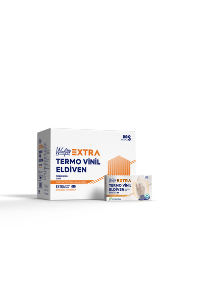 Reflex Winlyex Eldiven قفازات Winlyex Extra Thermo Vinyl 2000 قطعة (20*100) مقاس S