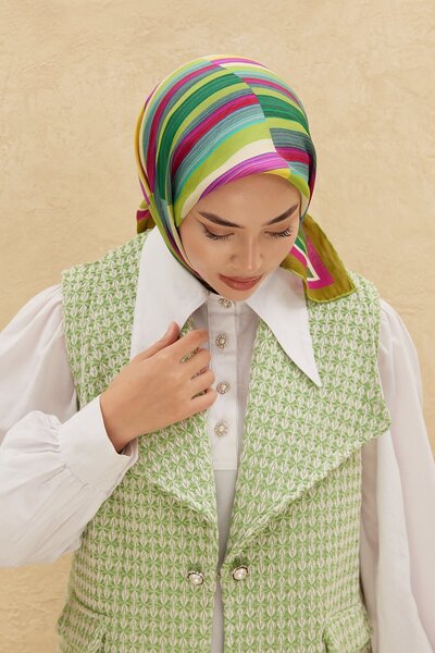 Silk Home SİLK HOME ORGANİK PAMUK İPEK EŞARP 79011-13