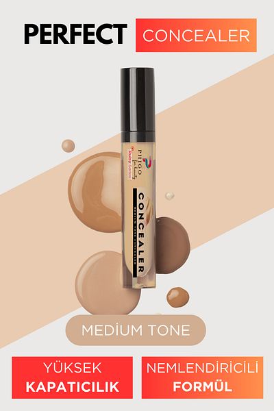 Phigo Moisturizing Medium Tone Concealer Under Eye Concealer Concealer Phigo