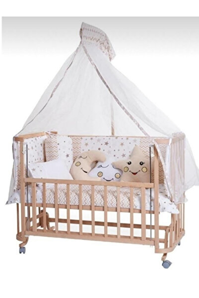 KUĞU Moda bebekler ANNE YANI ASANSÖRLÜ SALLANIR BEŞİK YATAK,YORGAN , CİBİNLİK , YASTIK DAHİL