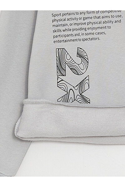 LC Waikiki Αγόρι - Άνετη εφαρμογή, Crew Neck, Φούτερ με στάμπα