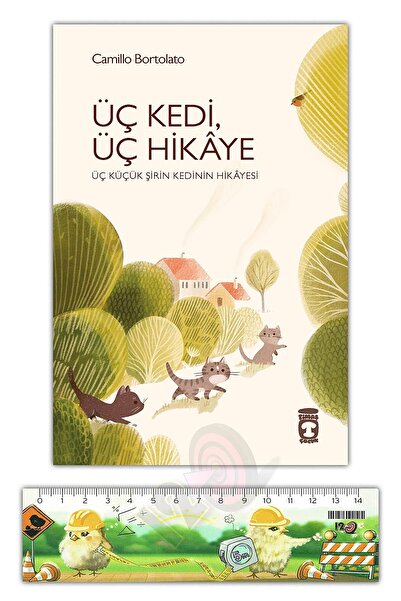 Timaş Çocuk Üç Kedi Üç Hikaye (Camillo Bortolato)