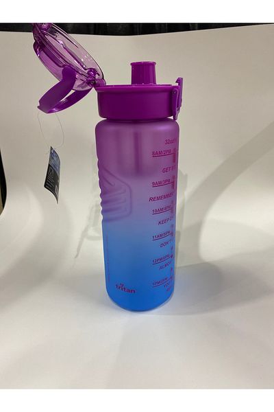 Gıpta Locked Bottle 1000ml Tritan 2 Color Mix