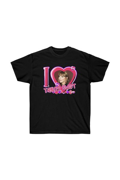MAGORS Tricou unisex pentru copii Taylor Swift Crew Deck - imprimat nou, mânecă scurtă