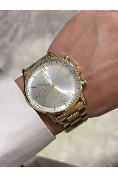 Bimodabu Stylish Steel Cord Men's Wrist Watch with Roman Numerals